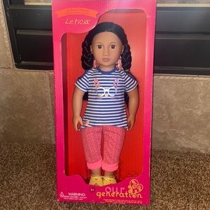 Our Generation 18” Doll Leticia NWT